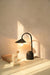 Glint Table Lamp - L:10 x W:7 x H:16 In inches / Metaland Marble - Lighting