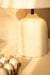 Glow Drop Table Lamp - L:14 x W:14 x H:18 In inches / Aluminium - Lighting