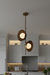 Glow Twins Pendant Light - Gold - Lighting