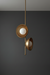 Glow Twins Pendant Light - Gold - Lighting