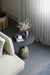Gonul Side Table - L:15.7’’ x B:15.7’’ x H:17.7’’ In Inches / Black Powder Coat Mild Steel Top; Matt Buffing Bidasar