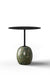Gonul Side Table - L:15.7’’ x B:15.7’’ x H:17.7’’ In Inches / Black Powder Coat Mild Steel Top; Matt Buffing Bidasar