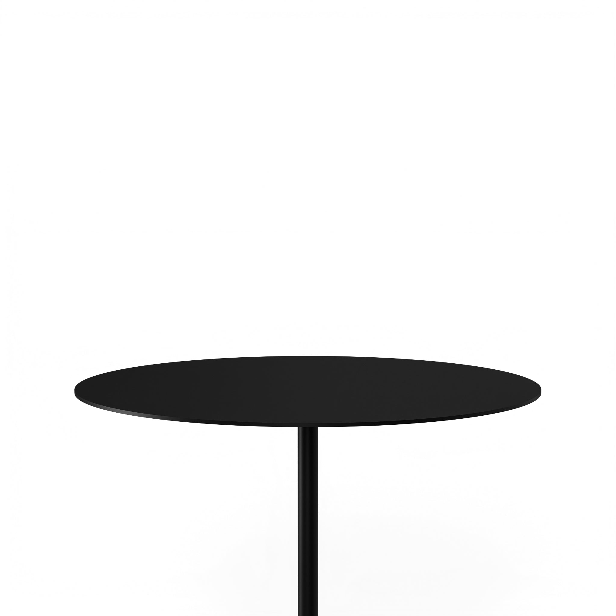 Gonul Side Table - L:15.7’’ x B:15.7’’ x H:17.7’’ In Inches / Black Powder Coat Mild Steel Top; Matt Buffing Bidasar