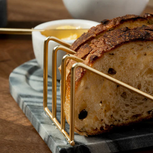 Grey Marble Breakfast Tray