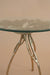 Grove Table - Dia 25’’ x H 22’’ / Brass plated Aluminium, Glass - Coffee Table