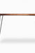 Hairpin Dining Table - Walnut / Mango Wood and MS / L:150 x D:80 x H:76 in cm - Indoor Furniture