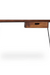 Hairpin Study Table - Walnut / Mango Wood and MS / L:135 x D:60 x H:76 in cm - Indoor Furniture