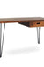 Hairpin Study Table - Walnut / Mango Wood and MS / L:135 x D:60 x H:76 in cm - Indoor Furniture