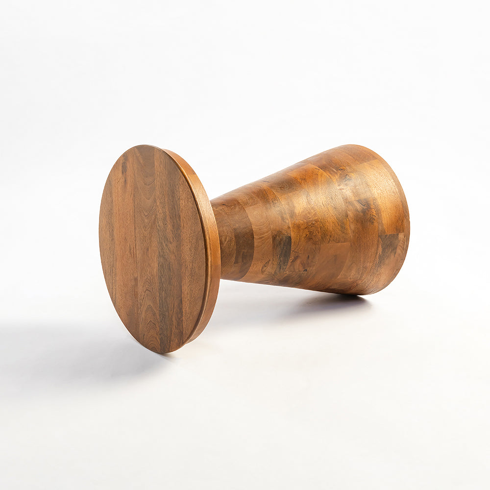 Hale Mango Side Table 33 - CM:- L: - 40 x W:- 40 x H:- 55 / Mango Wood
