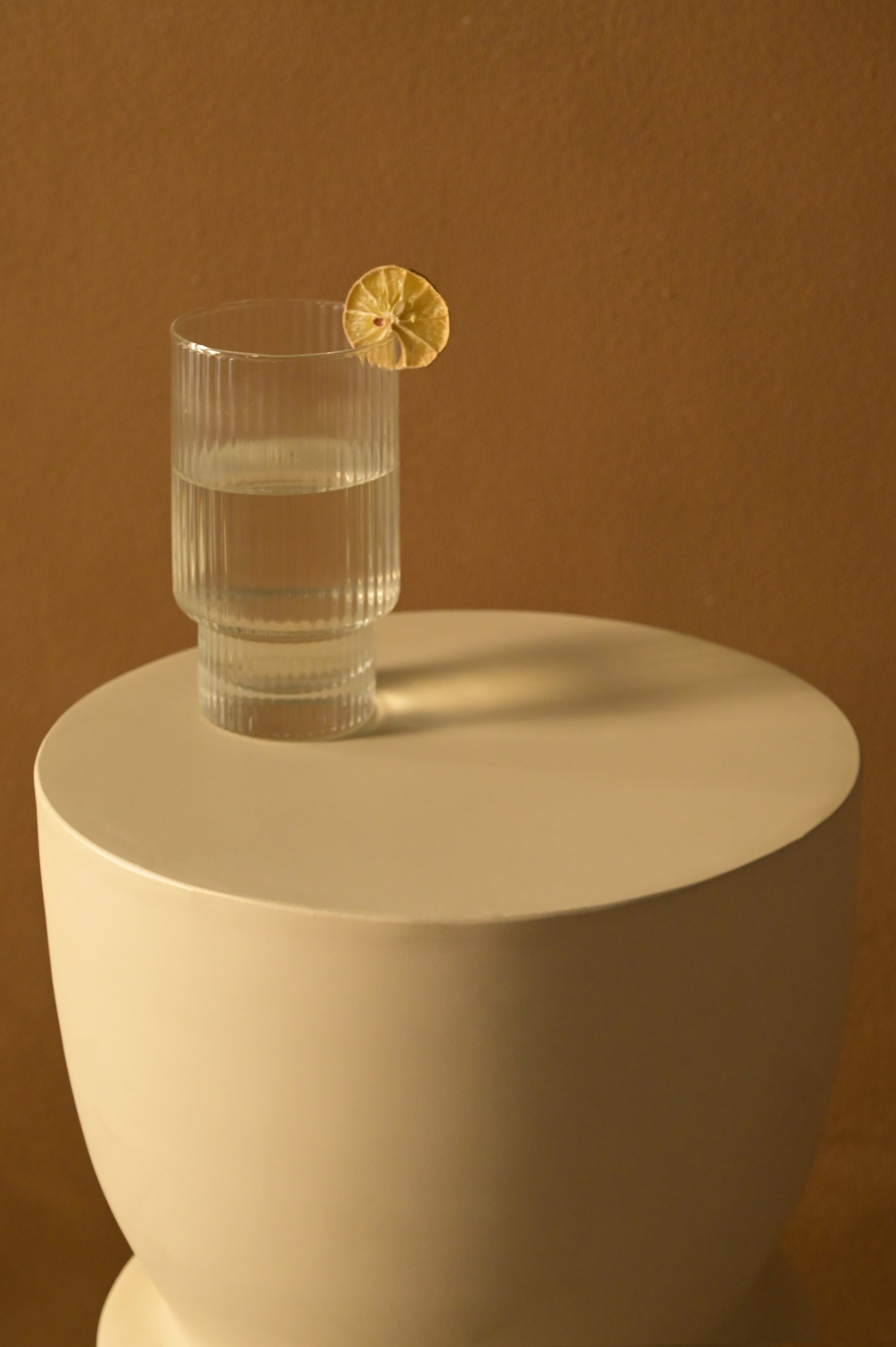 Hana Side Table - L:11 x W:11 x H:23 In inches / Metal - Indoor Furniture