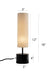 Hashira Table Lamp - Black / Mild Steel - Lighting