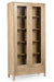 Heaven Cabinet 2 - Natural / Mango Wood + Glass + MDF / L: 99.06 x W: 40.64 x H: 200.66 cms - Indoor Furniture