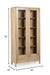 Heaven Cabinet 2 - Natural / Mango Wood + Glass + MDF / L: 99.06 x W: 40.64 x H: 200.66 cms - Indoor Furniture