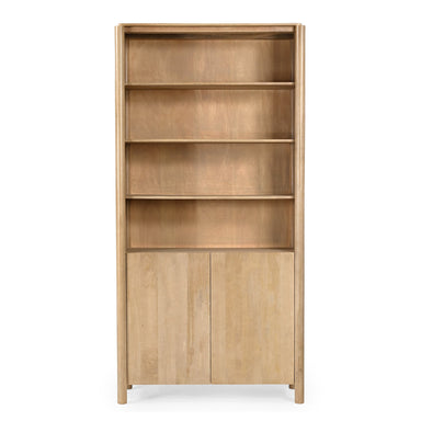 Heaven Cabinet - Natural / Mango Wood + MDF + Glass / L: 99.06 x W: 40.64 x H: 200.66 cms - Indoor Furniture