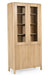Heaven Cabinet - Natural / Mango Wood + MDF + Glass / L: 99.06 x W: 40.64 x H: 200.66 cms - Indoor Furniture