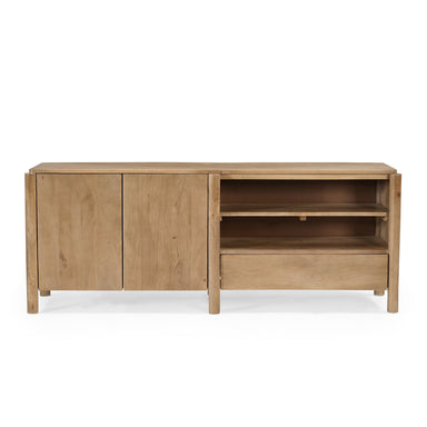 Heaven TV Unit 2 - Mango Wood and MDF / Natural / L: 160.02 x W: 40.64 x H: 60.96 cms - Indoor Furniture