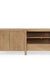 Heaven TV Unit 2 - Mango Wood and MDF / Natural / L: 160.02 x W: 40.64 x H: 60.96 cms - Indoor Furniture