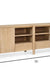 Heaven TV Unit - Mango Wood and MDF / L: 190.50 x W: 40.64 x H: 60.96 cms / Natural - Indoor Furniture