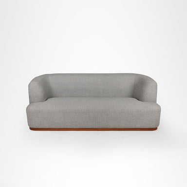 Hela Sofa - W: 90’’ D: 35’’ H:32’’ SH: 16’’ / Grey / Acacia Wood & Upholstered Fabric - Indoor Furniture