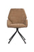 Hela Swivel Dining Chair - Mild Steel & Upholstery / L:57 x B:60 x H:91 In cm - Indoor Furniture