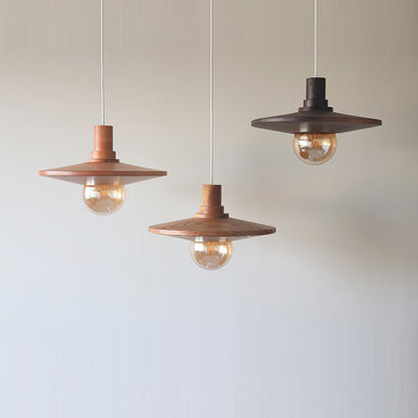 Hikari I Set of 3 - Dark brown and light pale brown and light to medium reddish-brown / Walnut Steam Beech & White Ash