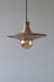 Hikari II Set of 2 - Dark brown and white to light beige / Walnut Sycamore / Diameter: 15 in& Height: 3 in - Lighting