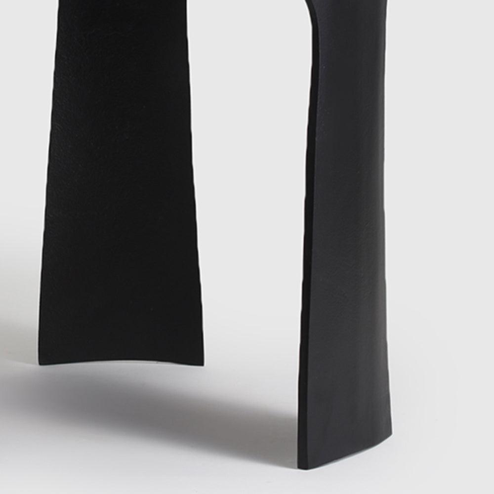 Hull Side Table - Aluminum / L:46 x B:46 x H:49 In cm - Indoor Furniture