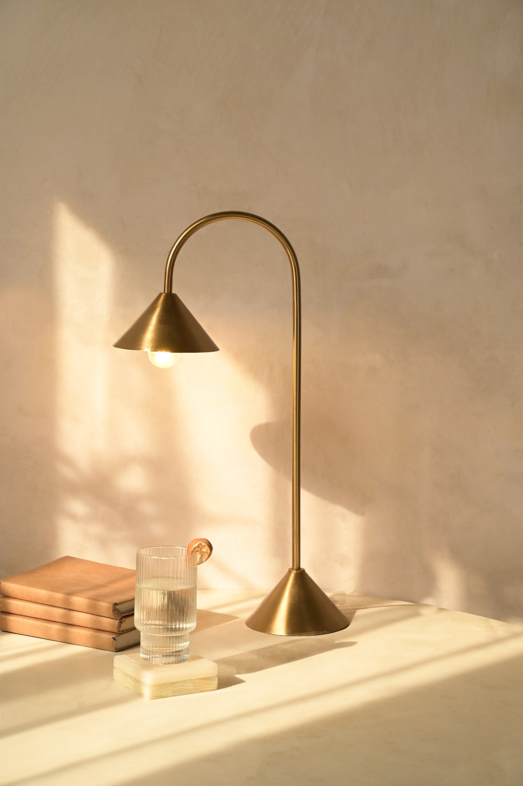Hush Table Lamp - L:11 x W:6 x H:24 In inches / Metal - Lighting