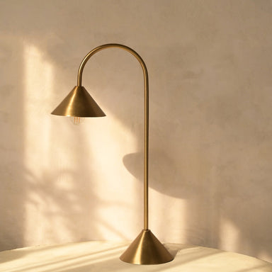 Hush Table Lamp - L:11 x W:6 x H:24 In inches / Metal - Lighting