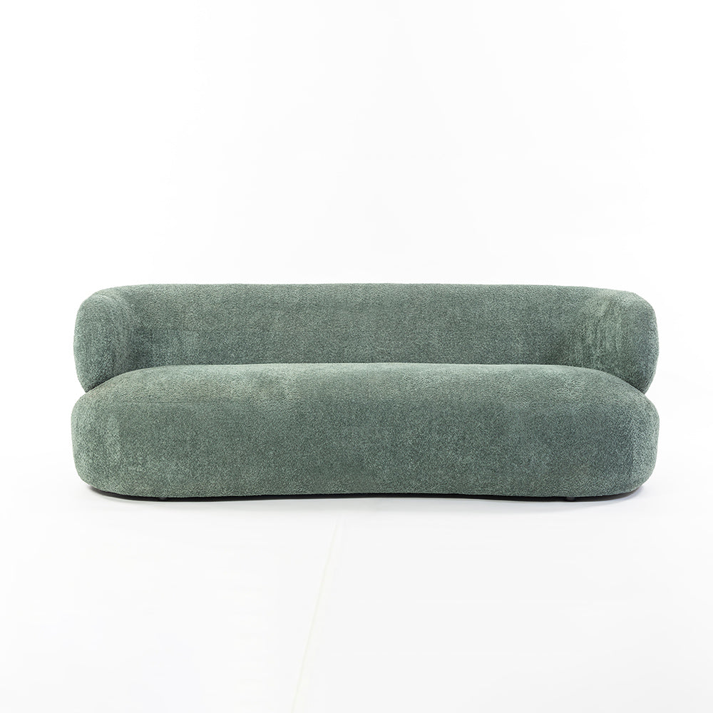 Hygge Sofa - Green / L:- 91 x W:- 35 x H:- 30.75 Inches - Indoor Furniture