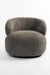 Hygge Swivel Lounge Chair - Dark Grey / L:81 x W:81 x H:73 In cms - Indoor Furniture