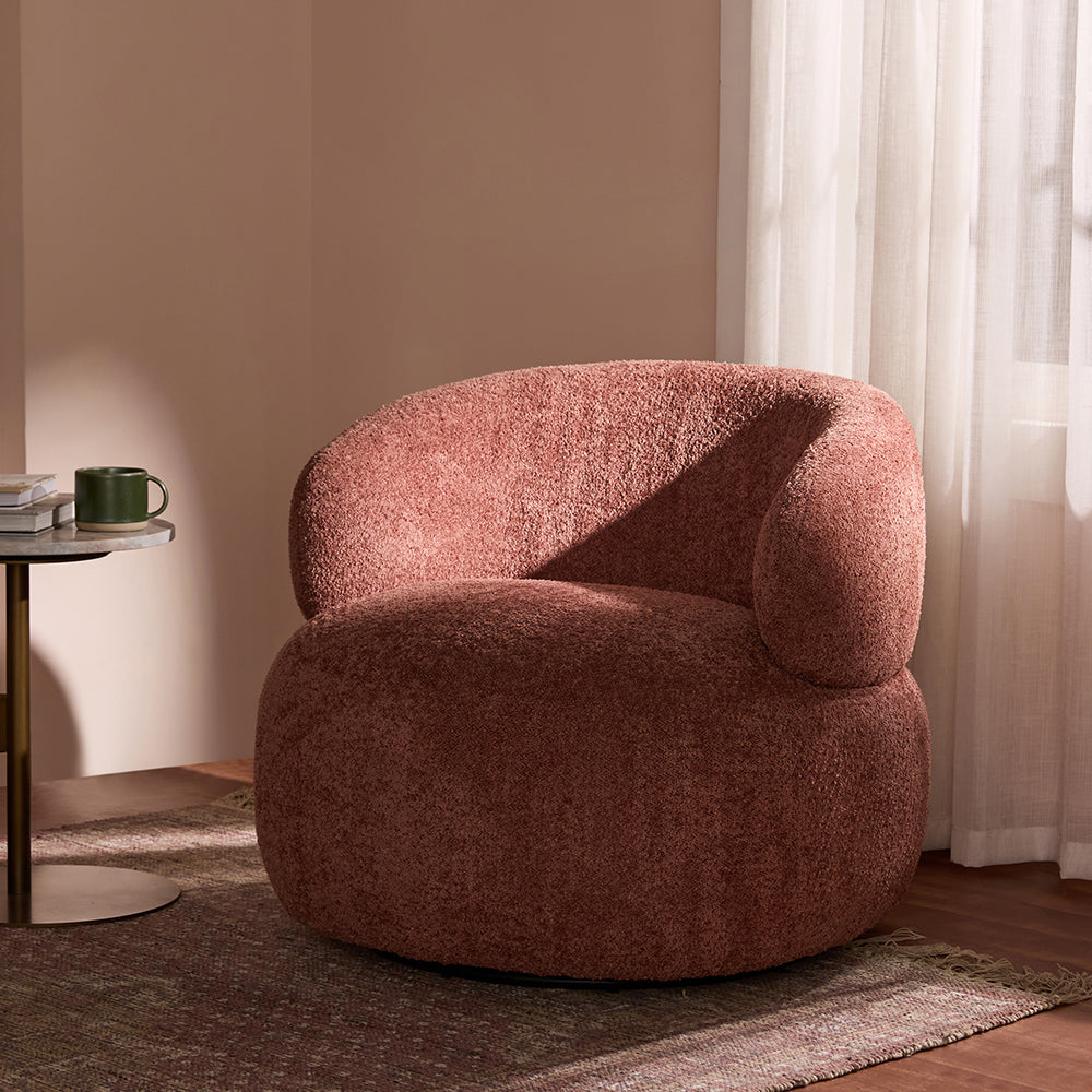 Hygge Swivel Lounge Chair - Indoor Furniture