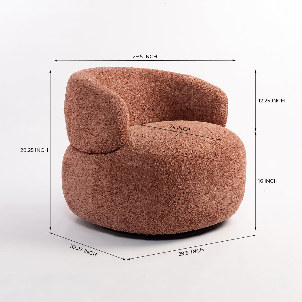 Hygge Swivel Lounge Chair - Indoor Furniture