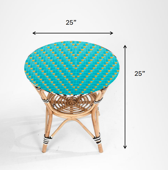 QI Popsicle Cane Table and Chairs Set