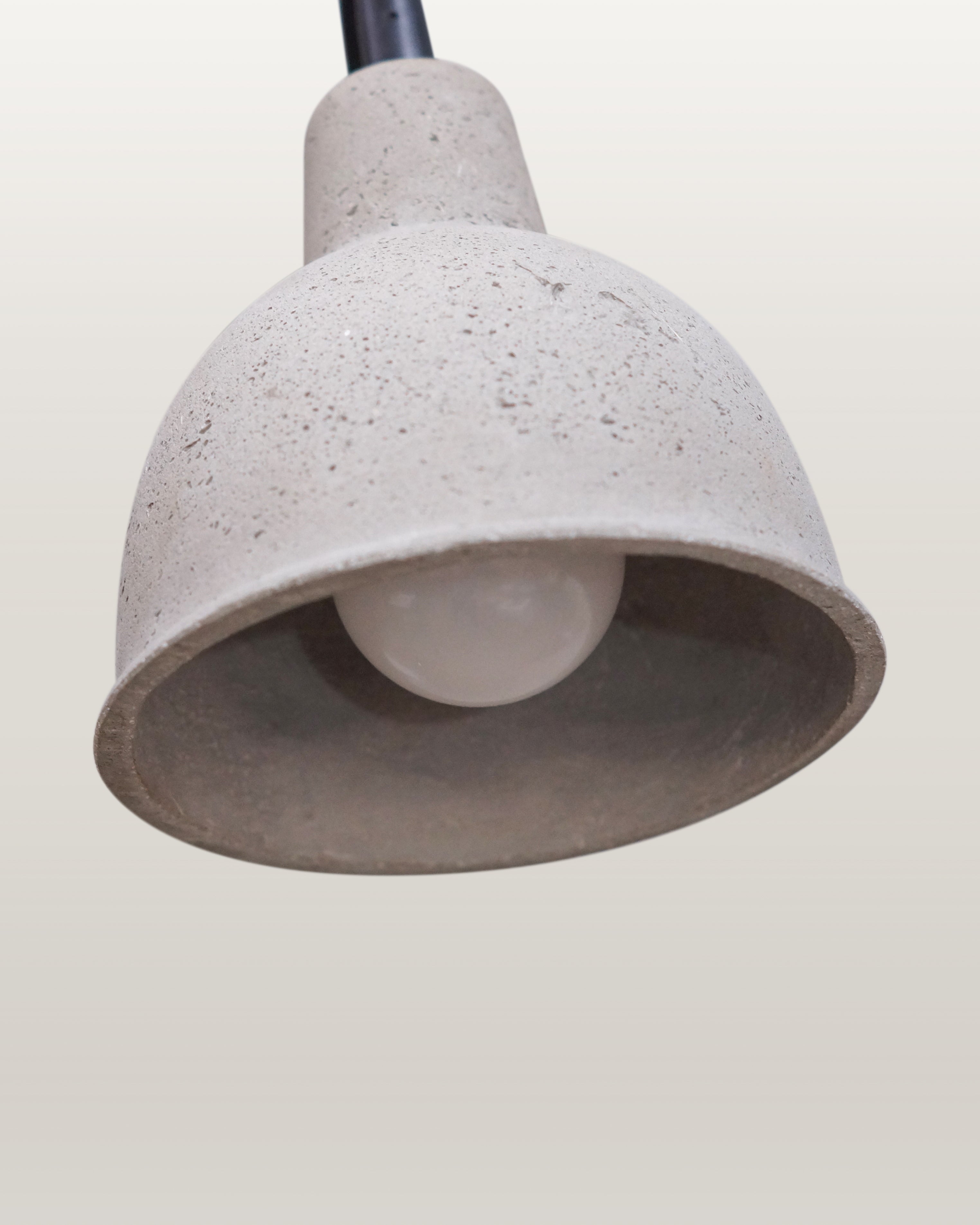 Industrial Movable Wall Light with Concrete Shade - Concrete / Dia - 6 inches - Lighting