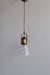 Industrial Pendant Light Conical Clear Glass
