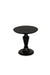 Jacob End Table - Black/ Dark walnut / Mango Wood / L:45 x D:45 x H:48 in cm - Indoor Furniture