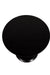 Jacob End Table - Black/ Dark walnut / Mango Wood / L:45 x D:45 x H:48 in cm - Indoor Furniture