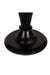 Jacob End Table - Black/ Dark walnut / Mango Wood / L:45 x D:45 x H:48 in cm - Indoor Furniture