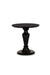 Jacob End Table - Black/ Dark walnut / Mango Wood / L:45 x D:45 x H:48 in cm - Indoor Furniture