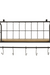 Jacob Wall Shelf - Natural / Mango Wood and Steel / L:77 x D:24 x H:39 in cm - Indoor Furniture