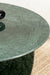 Jade Raio Marble Side Table - L:72 x W:66 x H:65 In Cms / Green / Marble - Indoor Furniture