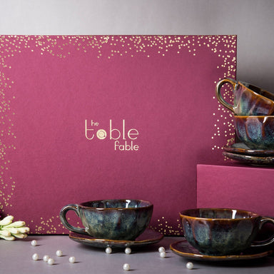 Jaén Cup Saucer Gift Box (Set of 4) - Decor