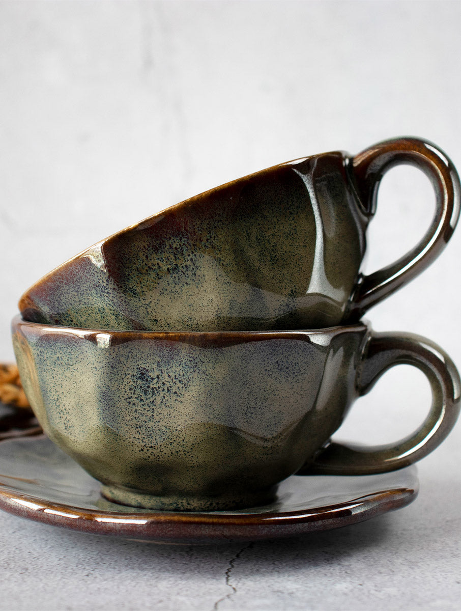 Jaén Cup Saucer Gift Box (Set of 4) - Decor