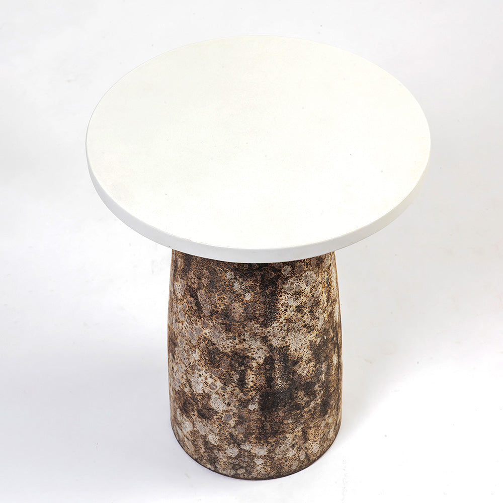 Java Side Table - Concrete / L:45 x B:45 x H:51 cm In cm - Indoor Furniture