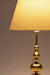 Jaypore Lamp - Natural / Marble, Brass and fabric - Lighting