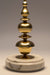 Jaypore Lamp - Natural / Marble, Brass and fabric - Lighting
