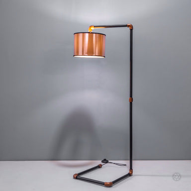 Jazz Steampunk Pipe Design Industrial Floor Lamp