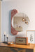 Jello Mirror - Terrazzo Pink & White chips on Deep Red base / L: 52.0cm x B: 72.0cm x H: 2.4cm / Terrazzo - Stone chips