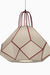 Joolie Black Ceiling Lamp - D:18’’ H: 18’’ / Black and White / Mild Steel and Poplin - Lighting